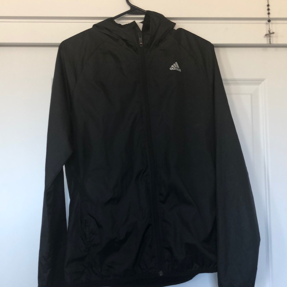 Adidas windbreaker w hood